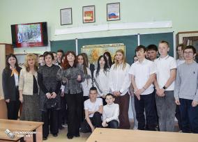 Урок памяти, посвященный  Дню освобождения Черноморского района 