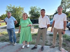 В Черноморском прошла  встреча с жителями