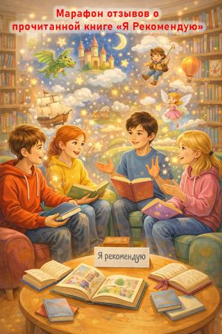 Марафон отзывов о прочитанной книге «Я Рекомендую» 