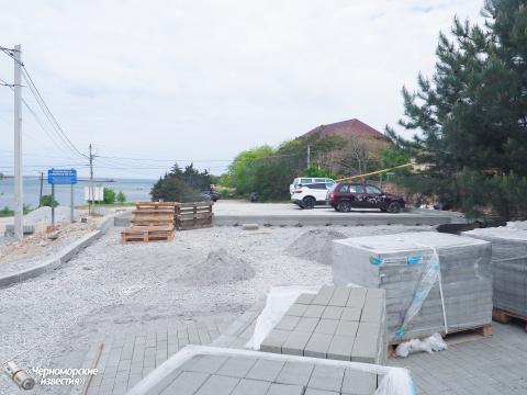 Преображается поселок  Черноморское