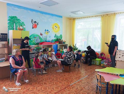 В детском саду «Аленушка» отработали  действия при захвате заложников 