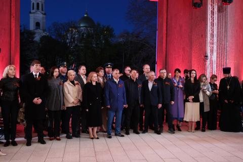 "Ты всё равно жив!" - световая акция в память крымчан, погибших в ходе СВО