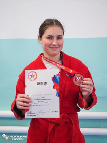 Черноморская спортсменка выиграла бронзу  на первенстве ЮФО по самбо