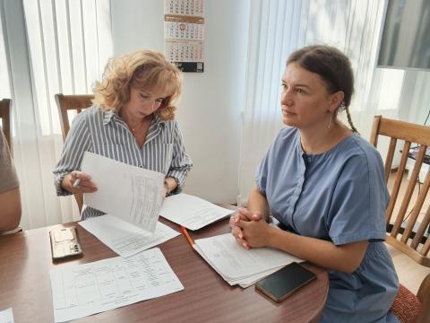 В администрации Черноморского района  прошёл приём граждан  по личным вопросам