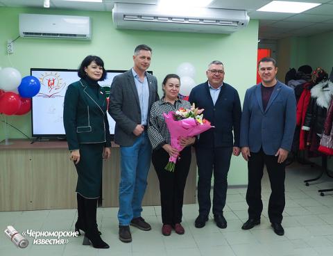 В поселке Черноморское  открылось отделение  «Активное долголетие»