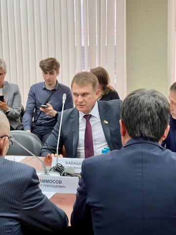 Леонид Бабашов отчитался  перед избирателями  за первый квартал 2025 года