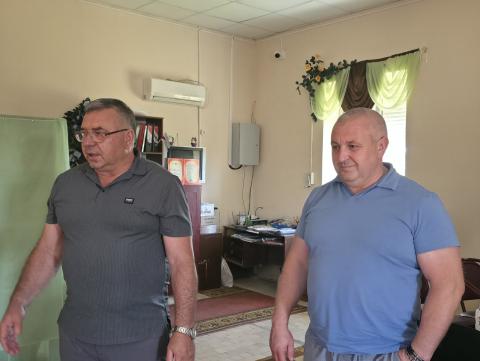 Встреча с жителями села Артёмовка